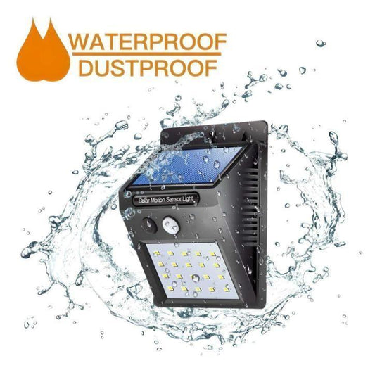 Security Light - 20 LED Bright Outdoor Security Lights with Motion Sensor - Pexsho