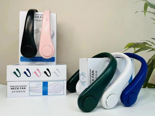 79 mAh Portable Neck Fan with 5200 Outlets - Pexsho